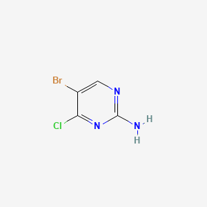 5-bromo-4-chloropyrimidin-2-amine CAS 1044767-99-8