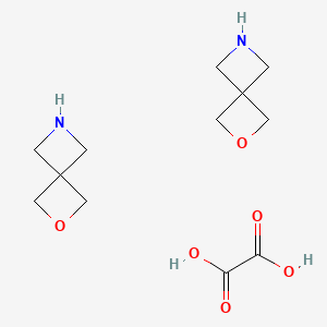 bis(2-oxa-6-azaspiro[3.3]heptane);oxalic acid CAS 1045709-32-7