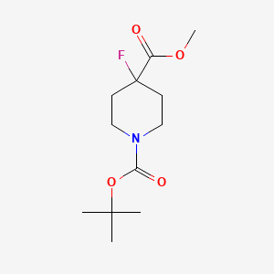 1-O-tert-butyl 4-O-methyl 4-fluoropiperidine-1,4-dicarboxylate CAS 1048994-21-3