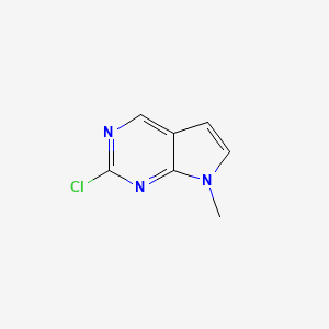 2-chloro-7-methylpyrrolo[2,3-d]pyrimidine CAS 1060816-67-2