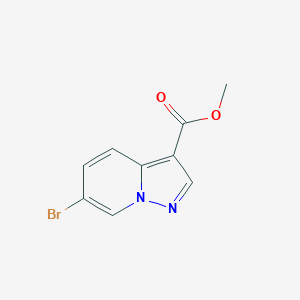methyl 6-bromopyrazolo[1,5-a]pyridine-3-carboxylate CAS 1062368-70-0