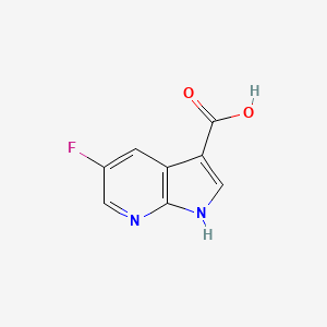 5-fluoro-1H-pyrrolo[2,3-b]pyridine-3-carboxylic acid CAS 1067193-34-3
