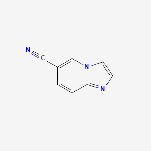 imidazo[1,2-a]pyridine-6-carbonitrile CAS 106850-34-4