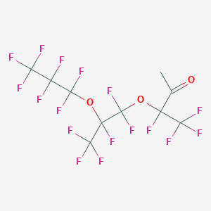 3,4,4,4-tetrafluoro-3-[1,1,2,3,3,3-hexafluoro-2-(1,1,2,2,3,3,3-heptafluoropropoxy)propoxy]butan-2-one CAS 107368-61-6