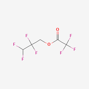2,2,3,3-tetrafluoropropyl 2,2,2-trifluoroacetate CAS 107551-72-4