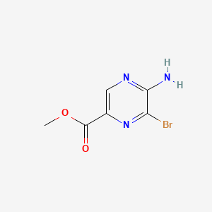 methyl 5-amino-6-bromopyrazine-2-carboxylate CAS 1076198-49-6