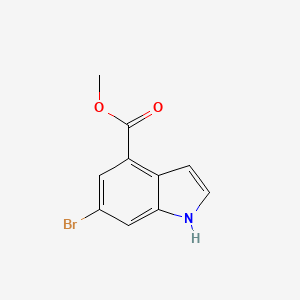methyl 6-bromo-1H-indole-4-carboxylate CAS 107650-22-6