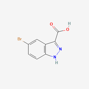 5-bromo-1H-indazole-3-carboxylic acid CAS 1077-94-7