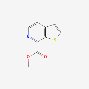 methyl thieno[2,3-c]pyridine-7-carboxylate CAS 1078167-97-1