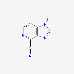 1H-imidazo[4,5-c]pyridine-4-carbonitrile CAS 1078168-19-0