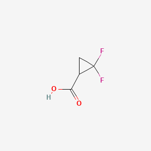 2,2-difluorocyclopropane-1-carboxylic acid CAS 107873-03-0