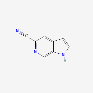 1H-pyrrolo[2,3-c]pyridine-5-carbonitrile CAS 1082041-09-5