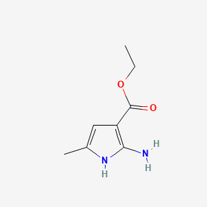 ethyl 2-amino-5-methyl-1H-pyrrole-3-carboxylate CAS 108290-85-3