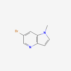 6-bromo-1-methylpyrrolo[3,2-b]pyridine CAS 1086064-46-1