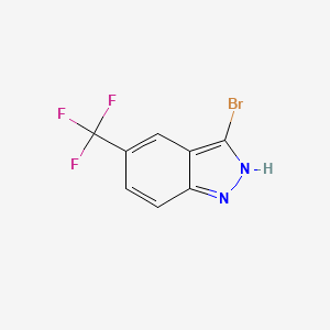 3-bromo-5-(trifluoromethyl)-2H-indazole CAS 1086378-32-6