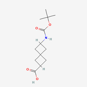 2-[(2-methylpropan-2-yl)oxycarbonylamino]spiro[3.3]heptane-6-carboxylic acid CAS 1087798-38-6
