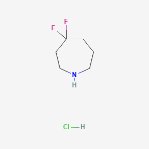 4,4-difluoroazepane;hydrochloride CAS 1094073-72-9