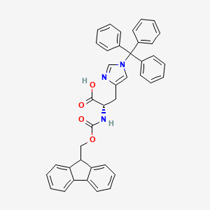 (2S)-2-(9H-fluoren-9-ylmethoxycarbonylamino)-3-(1-tritylimidazol-4-yl)propanoic acid CAS 109425-51-6