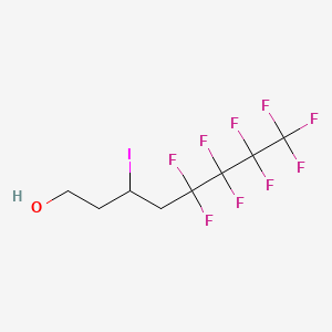 5,5,6,6,7,7,8,8,8-nonafluoro-3-iodooctan-1-ol CAS 109574-81-4