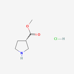 methyl (3S)-pyrrolidine-3-carboxylate;hydrochloride CAS 1099646-61-3