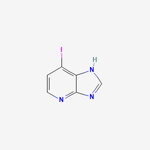 7-iodo-1H-imidazo[4,5-b]pyridine CAS 1100318-98-6
