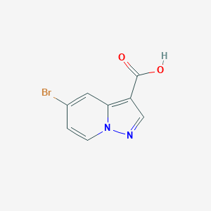 5-bromopyrazolo[1,5-a]pyridine-3-carboxylic acid CAS 1101121-05-4