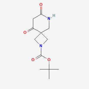 tert-butyl 5,7-dioxo-2,8-diazaspiro[3.5]nonane-2-carboxylate CAS 1105664-04-7