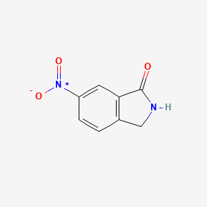 6-nitro-2,3-dihydroisoindol-1-one CAS 110568-64-4