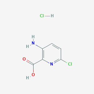 3-amino-6-chloropyridine-2-carboxylic acid;hydrochloride CAS 1112213-20-3