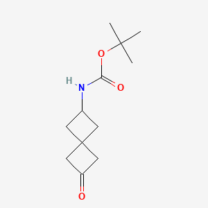 tert-butyl N-(2-oxospiro[3.3]heptan-6-yl)carbamate CAS 1118786-86-9