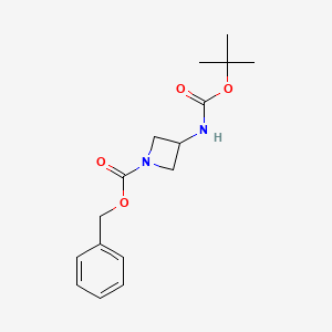 benzyl 3-[(2-methylpropan-2-yl)oxycarbonylamino]azetidine-1-carboxylate CAS 112257-42-8