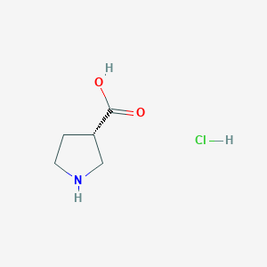 (3S)-pyrrolidine-3-carboxylic acid;hydrochloride CAS 1124369-40-9