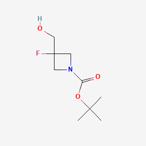 tert-butyl 3-fluoro-3-(hydroxymethyl)azetidine-1-carboxylate CAS 1126650-66-5