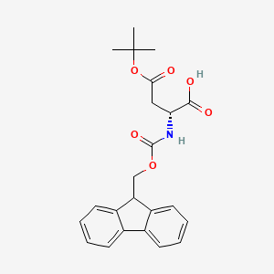 (2R)-2-(9H-fluoren-9-ylmethoxycarbonylamino)-4-[(2-methylpropan-2-yl)oxy]-4-oxobutanoic acid CAS 112883-39-3