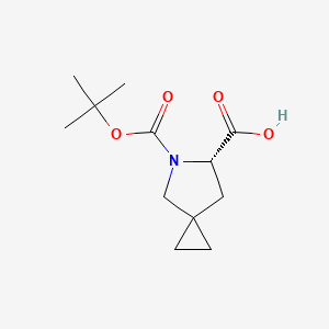 (6S)-5-[(2-methylpropan-2-yl)oxycarbonyl]-5-azaspiro[2.4]heptane-6-carboxylic acid CAS 1129634-44-1