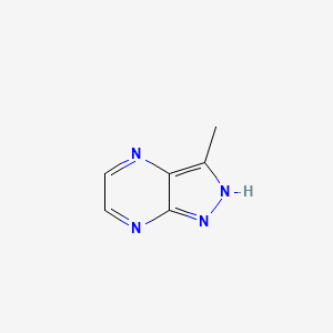 3-methyl-2H-pyrazolo[3,4-b]pyrazine CAS 1131041-58-1