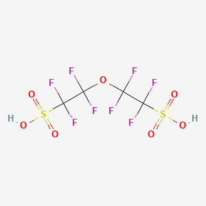 1,1,2,2-tetrafluoro-2-(1,1,2,2-tetrafluoro-2-sulfoethoxy)ethanesulfonic acid CAS 113507-84-9