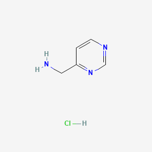 pyrimidin-4-ylmethanamine;hydrochloride CAS 1138011-17-2