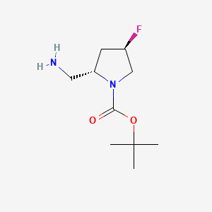 tert-butyl (2S,4R)-2-(aminomethyl)-4-fluoropyrrolidine-1-carboxylate CAS 1138324-46-5