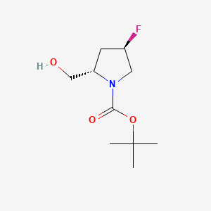 tert-butyl (2S,4R)-4-fluoro-2-(hydroxymethyl)pyrrolidine-1-carboxylate CAS 1138324-48-7