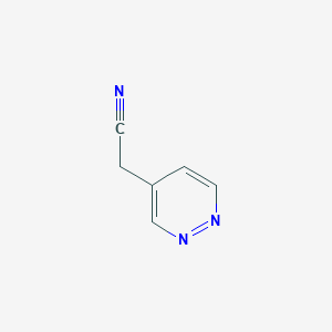 2-pyridazin-4-ylacetonitrile CAS 1142927-95-4