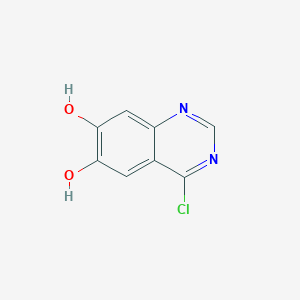 4-chloroquinazoline-6,7-diol CAS 1145671-36-8