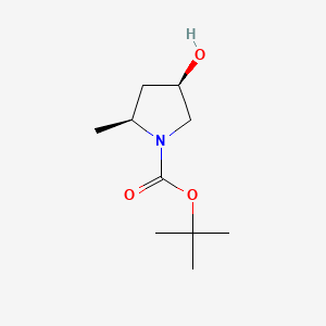 tert-butyl (2S,4R)-4-hydroxy-2-methylpyrrolidine-1-carboxylate CAS 114676-61-8