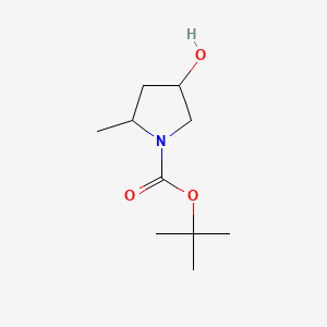tert-butyl 4-hydroxy-2-methylpyrrolidine-1-carboxylate CAS 114676-93-6
