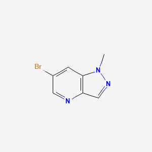 6-bromo-1-methylpyrazolo[4,5-b]pyridine CAS 1150617-56-3