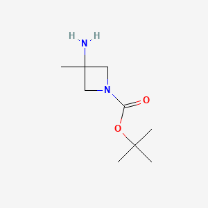tert-butyl 3-amino-3-methylazetidine-1-carboxylate CAS 1158758-77-0