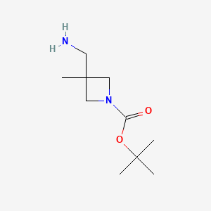 tert-butyl 3-(aminomethyl)-3-methylazetidine-1-carboxylate CAS 1158758-85-0