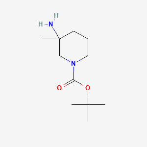 tert-butyl 3-amino-3-methylpiperidine-1-carboxylate CAS 1158759-06-8