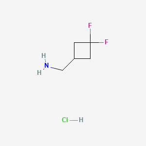 (3,3-difluorocyclobutyl)methanamine;hydrochloride CAS 1159813-93-0