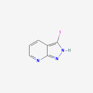 3-iodo-2H-pyrazolo[3,4-b]pyridine CAS 117007-52-0